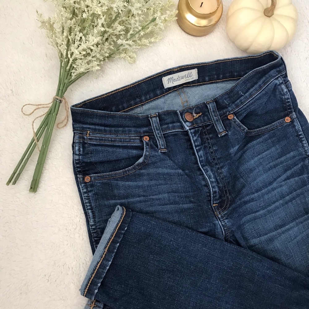 Madewell high rise skinny jeans